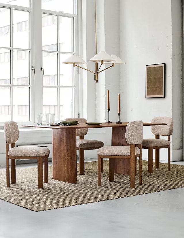 Mesa de comedor Anton de madera 1173658067
