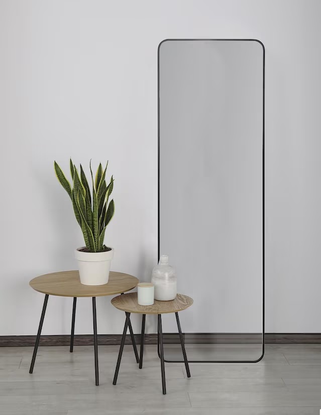 Espejo rectangular Lucia L-MF02 Negro 1162472832