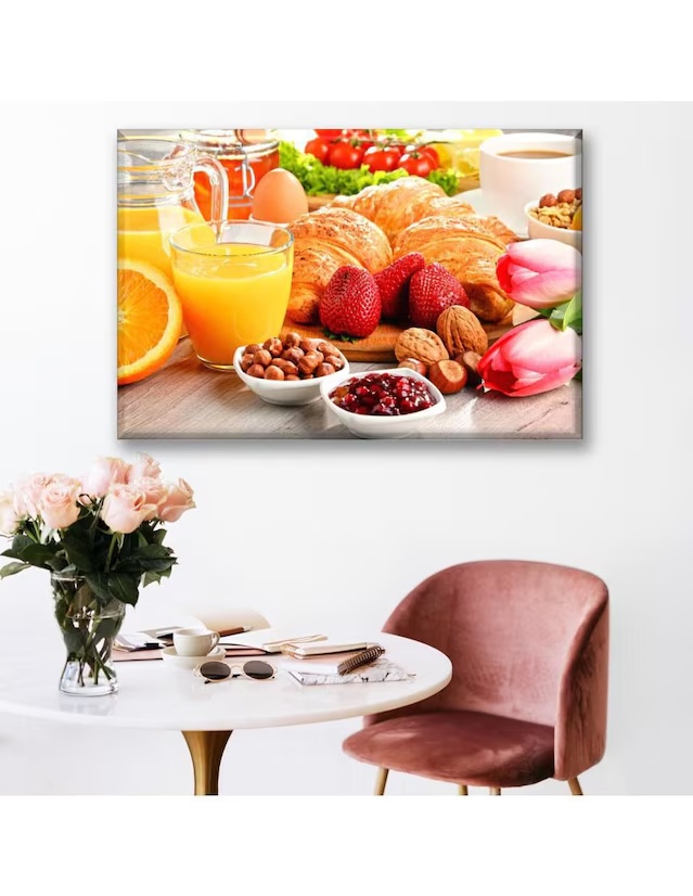 Cuadro decorativo Industria GrÃ¡fica Ciento 23 Desayuno fresco 99978460262