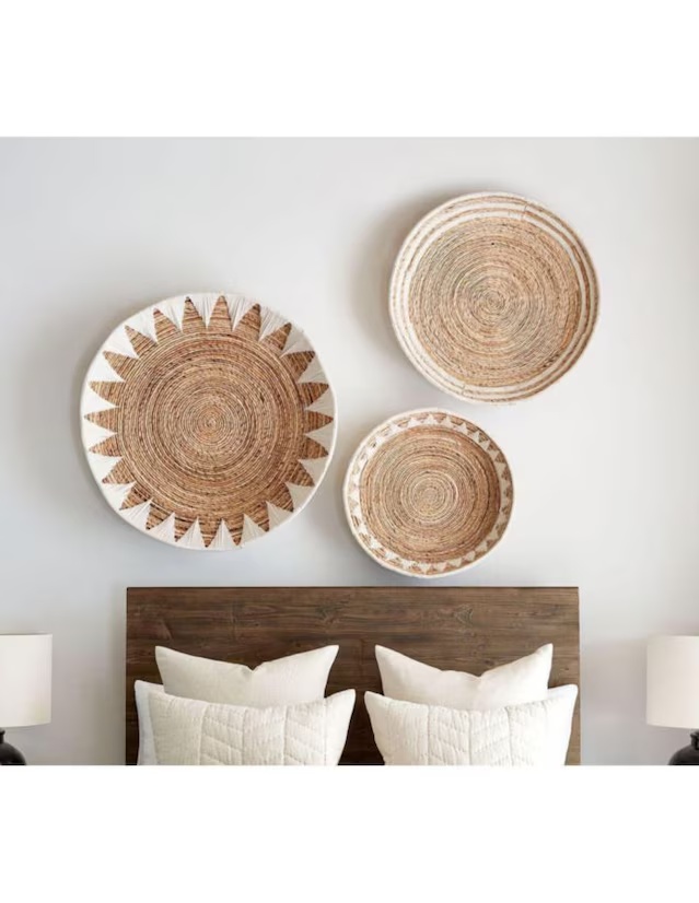 Figura decorativa de redondo Sunny Woven S2 1102630609