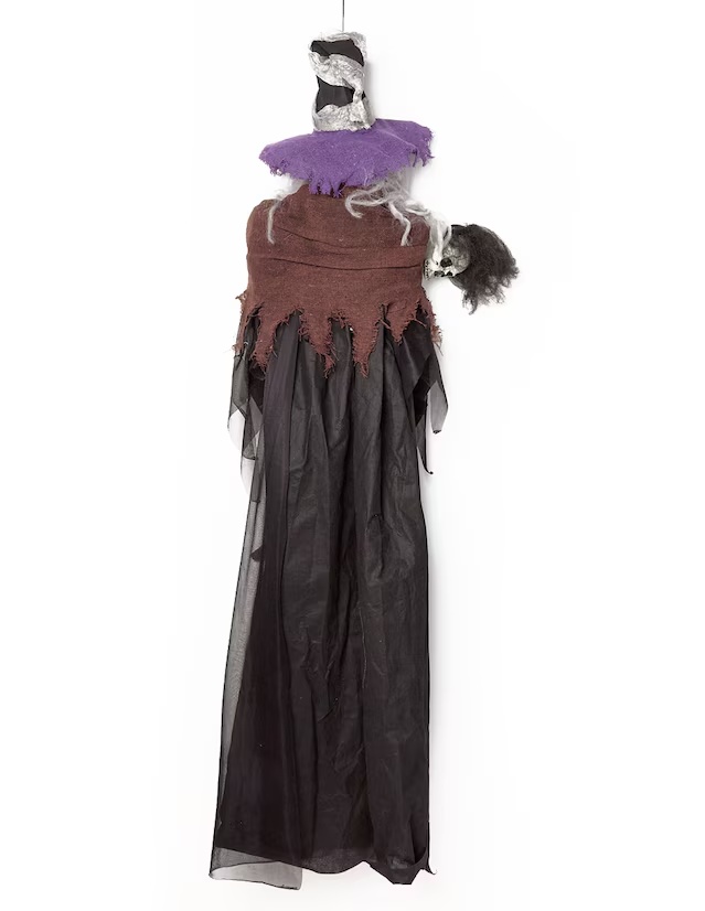 Figura decorativa de Halloween con forma de bruja 1170508831