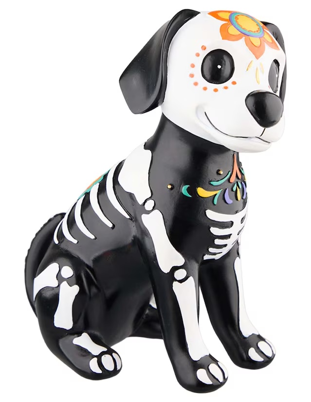 Figura decorativa de halloween con forma de perro 1170925358