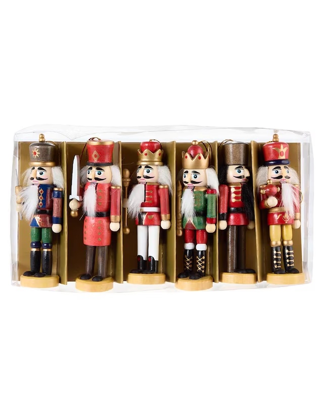 Set de ornamentos navideÃ±o cascanueces 1171592387