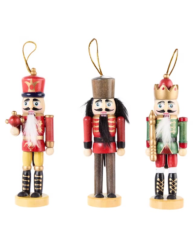 Set de ornamentos navideño cascanueces 1171592387