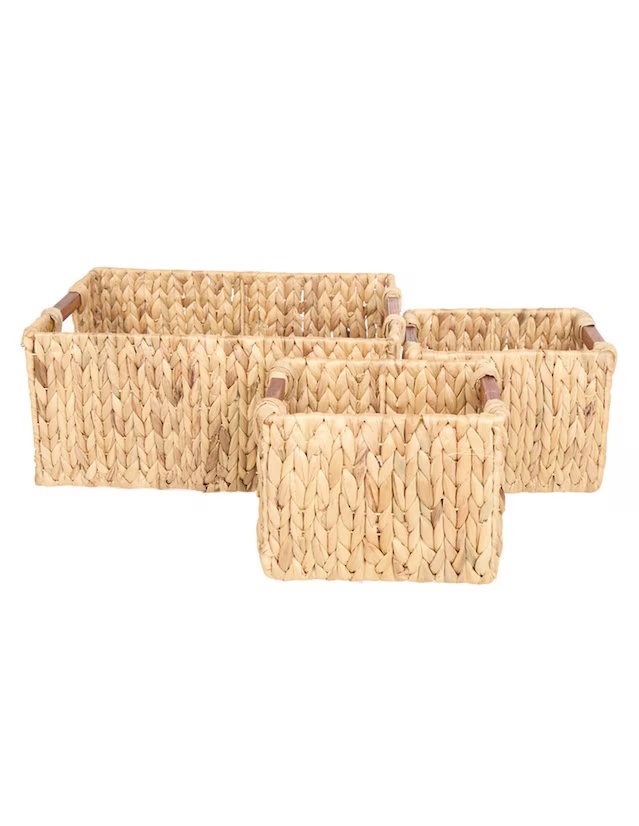 Set caja decorativa rectangular con 3 piezas 1165456129